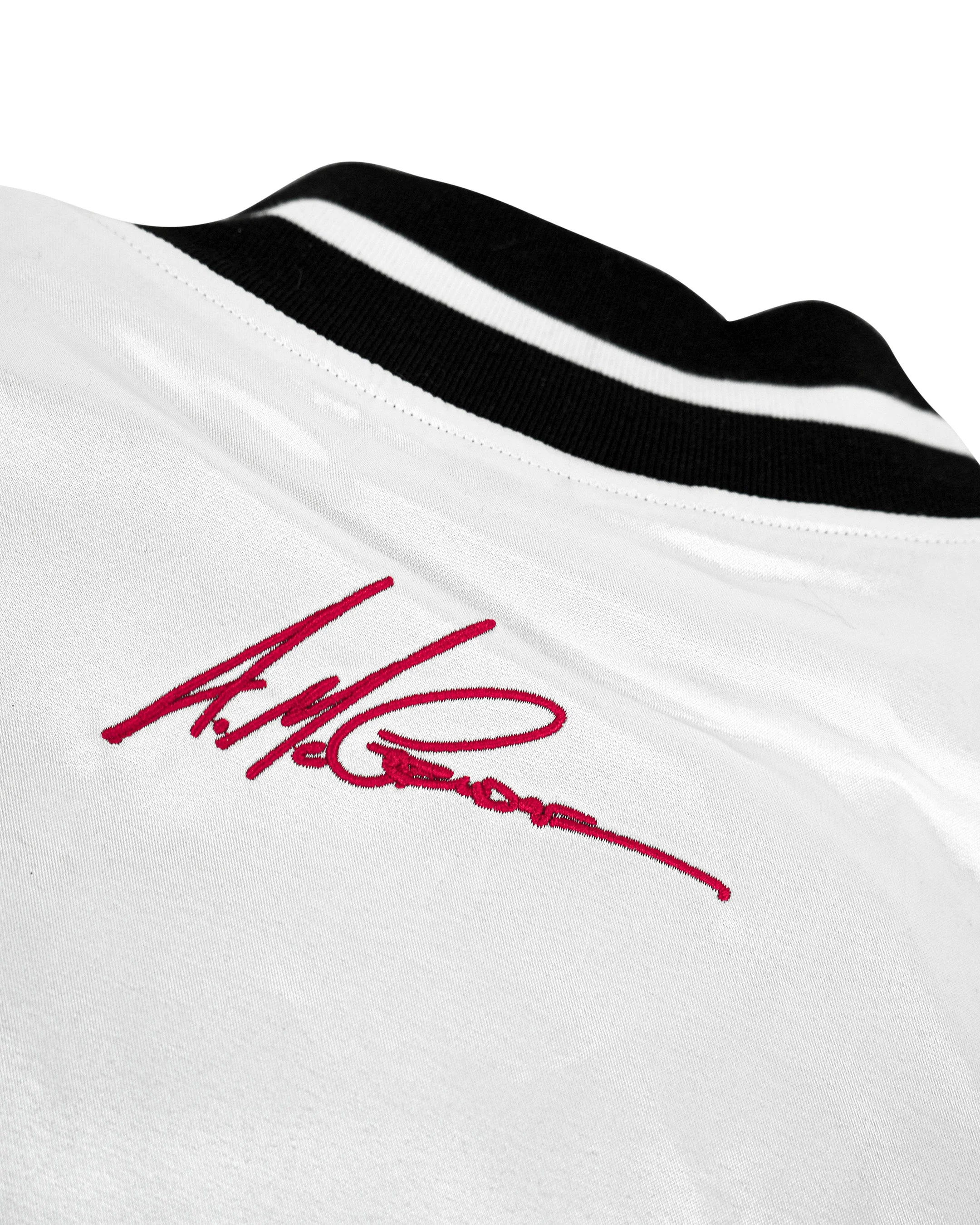 The Boondocks - Olympians White Varsity Satin Jacket - Image 6