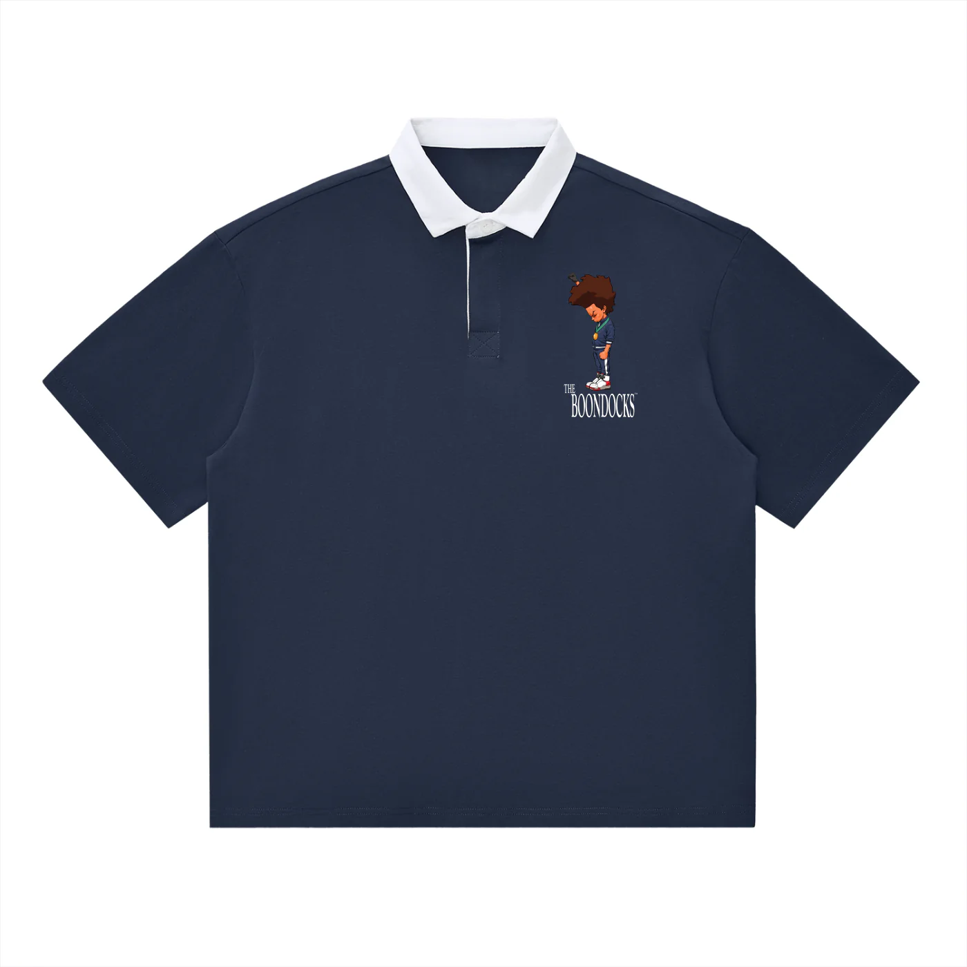 The Boondocks Huey Fist Stand Firm Polo - Image 3