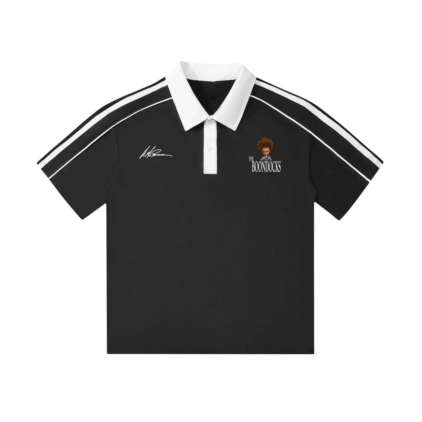 The Boondocks Huey Freeman Champion Polo - Image 3