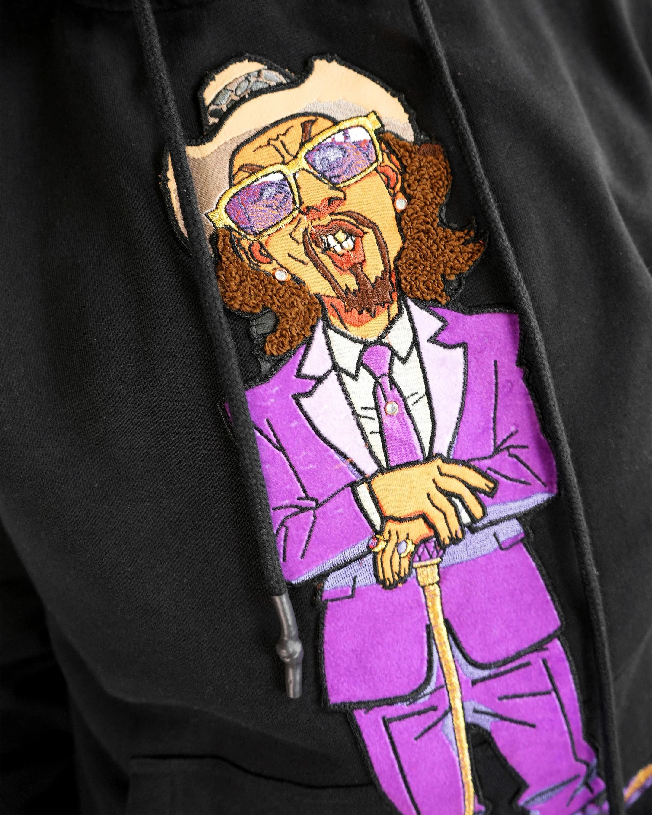 The Boondocks - A Pimp Named Slickback Black Hoodie - Image 3