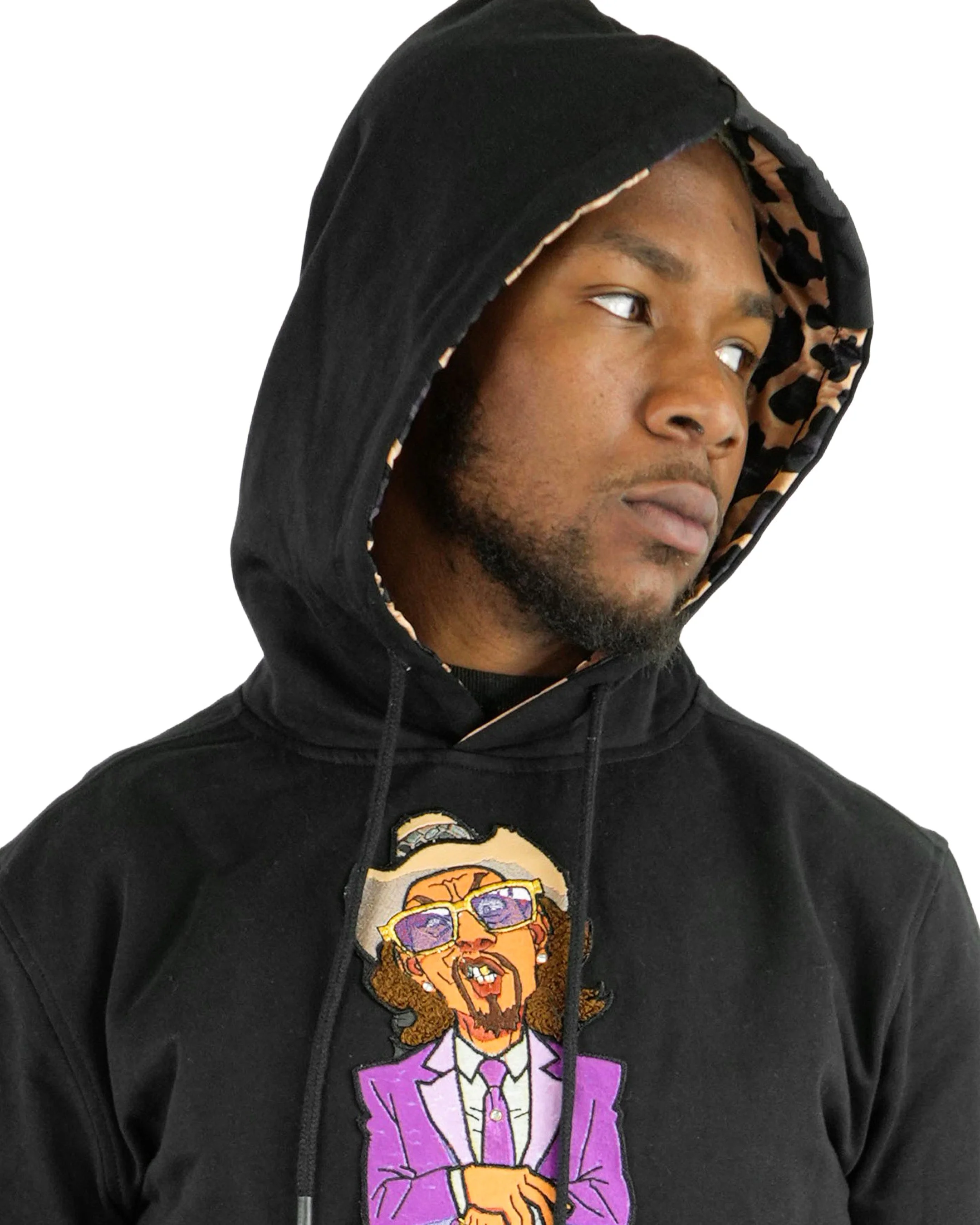 The Boondocks - A Pimp Named Slickback Black Hoodie - Image 4