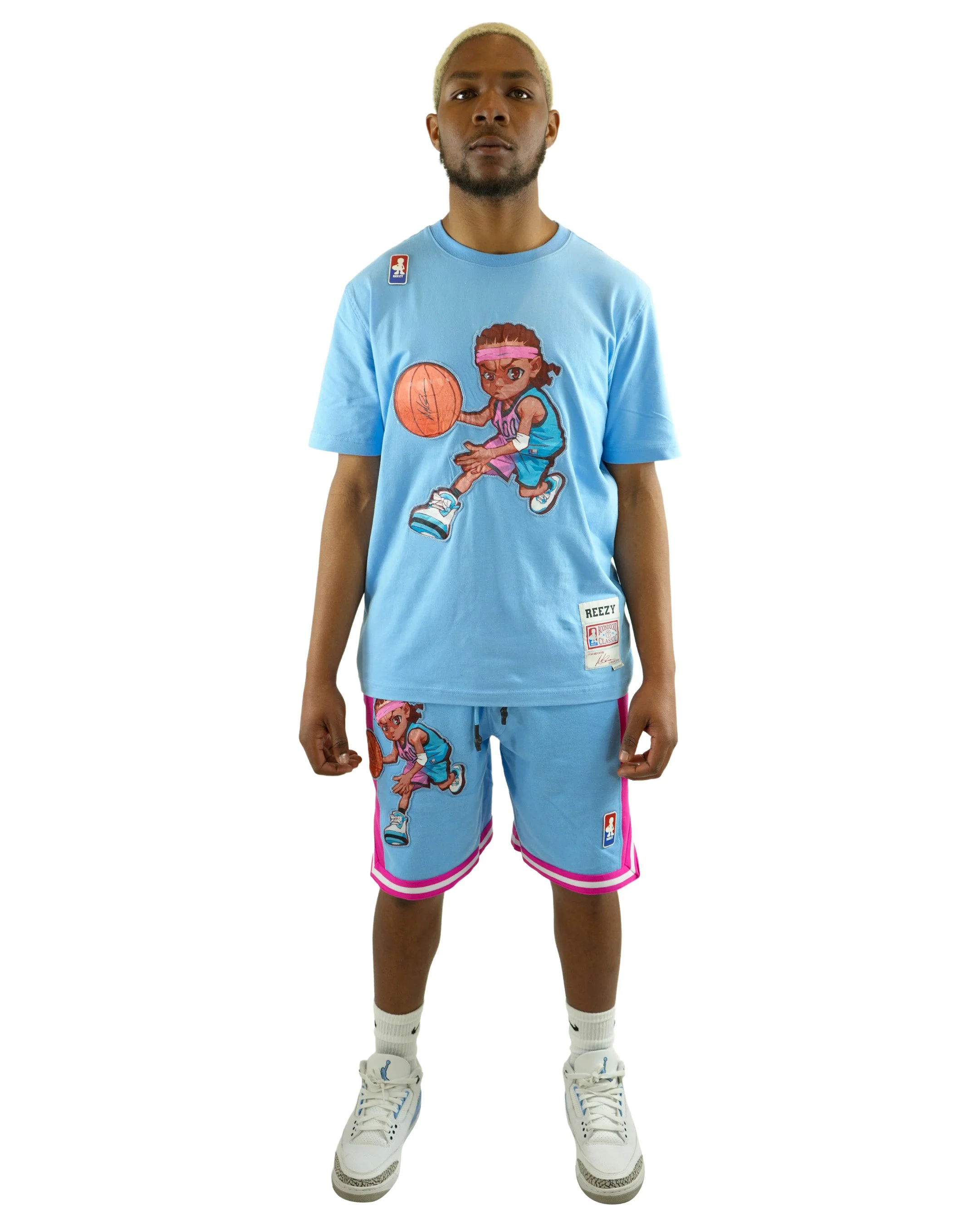 The Boondocks - Air Reezy 100 NC Blue T-Shirt - Image 3