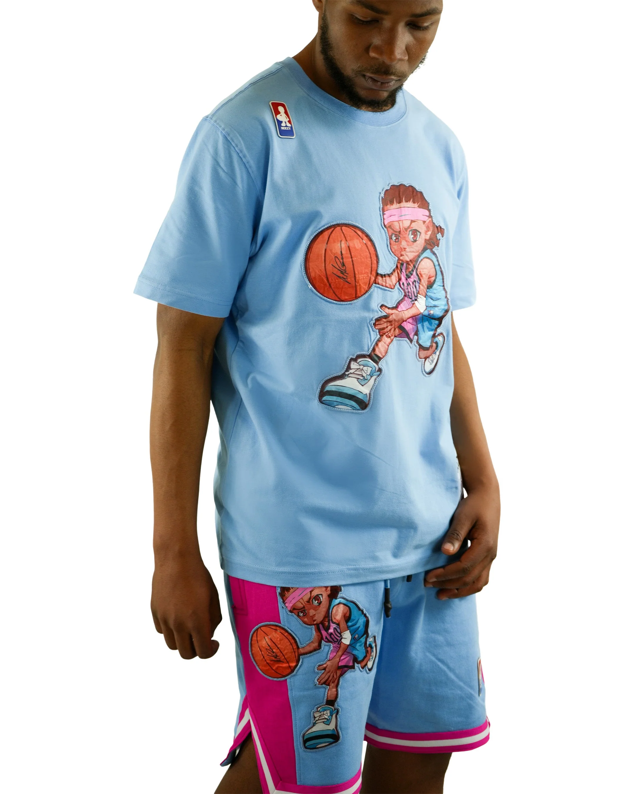 The Boondocks - Air Reezy 100 NC Blue T-Shirt - Image 4
