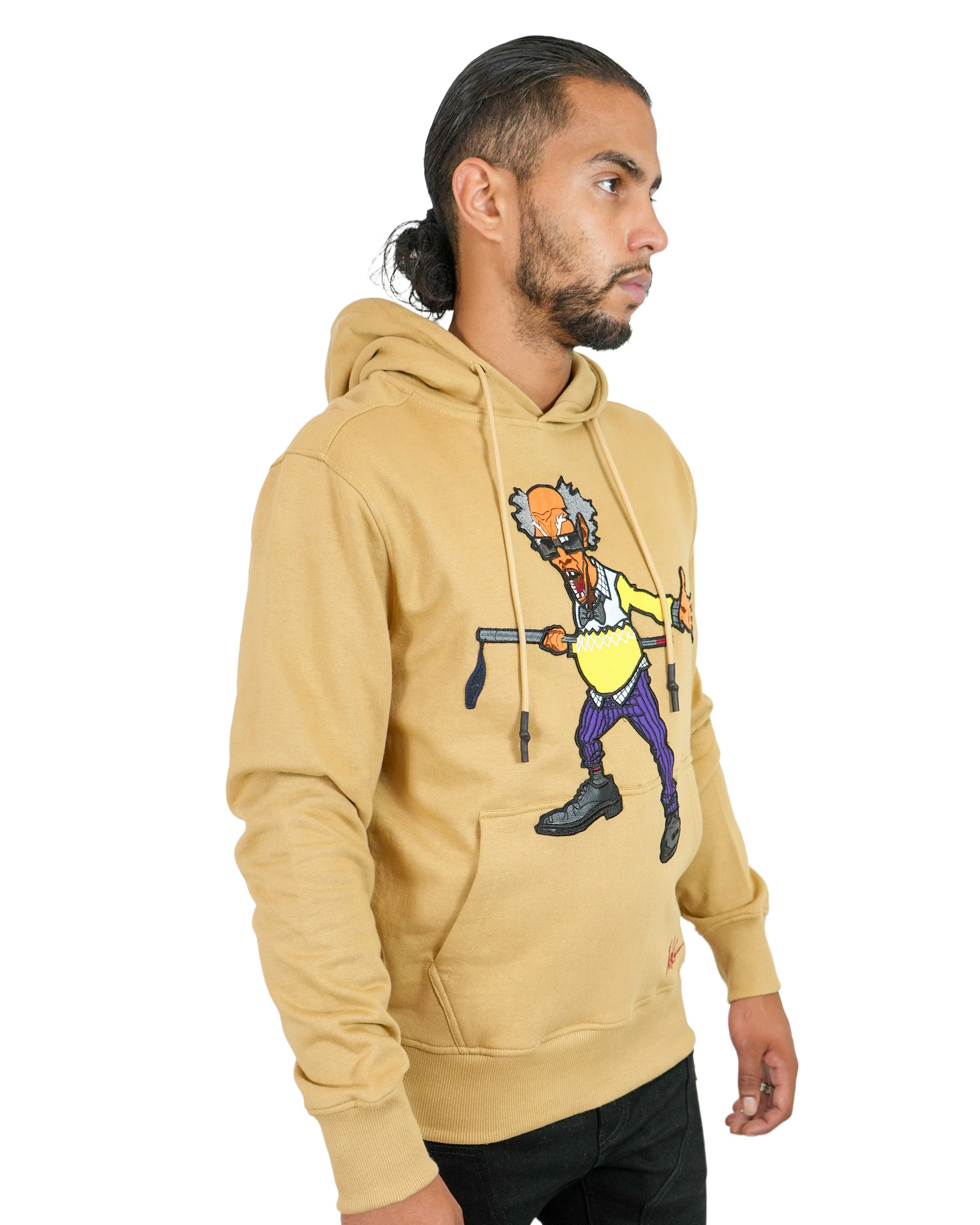 The Boondocks - Colonel Stinkmeaner Tan Knit Hoodie - Image 3