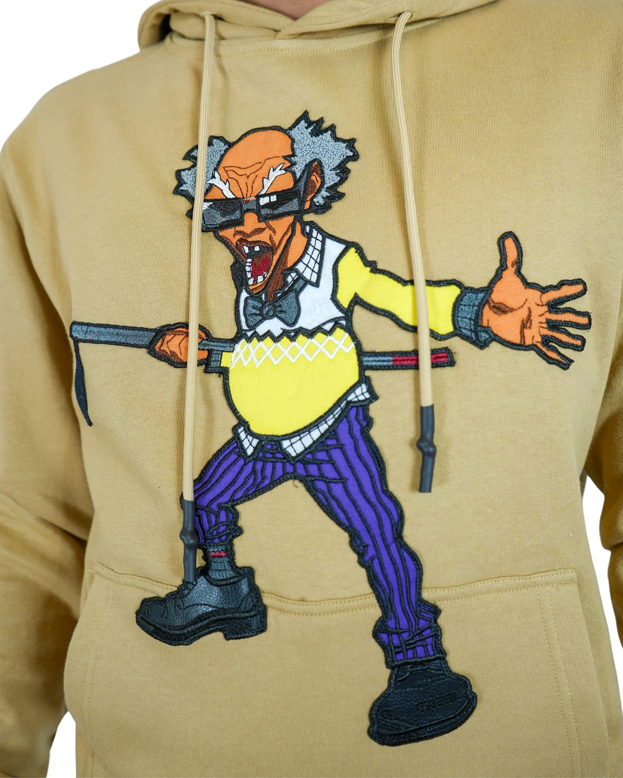 The Boondocks - Colonel Stinkmeaner Tan Knit Hoodie - Image 4