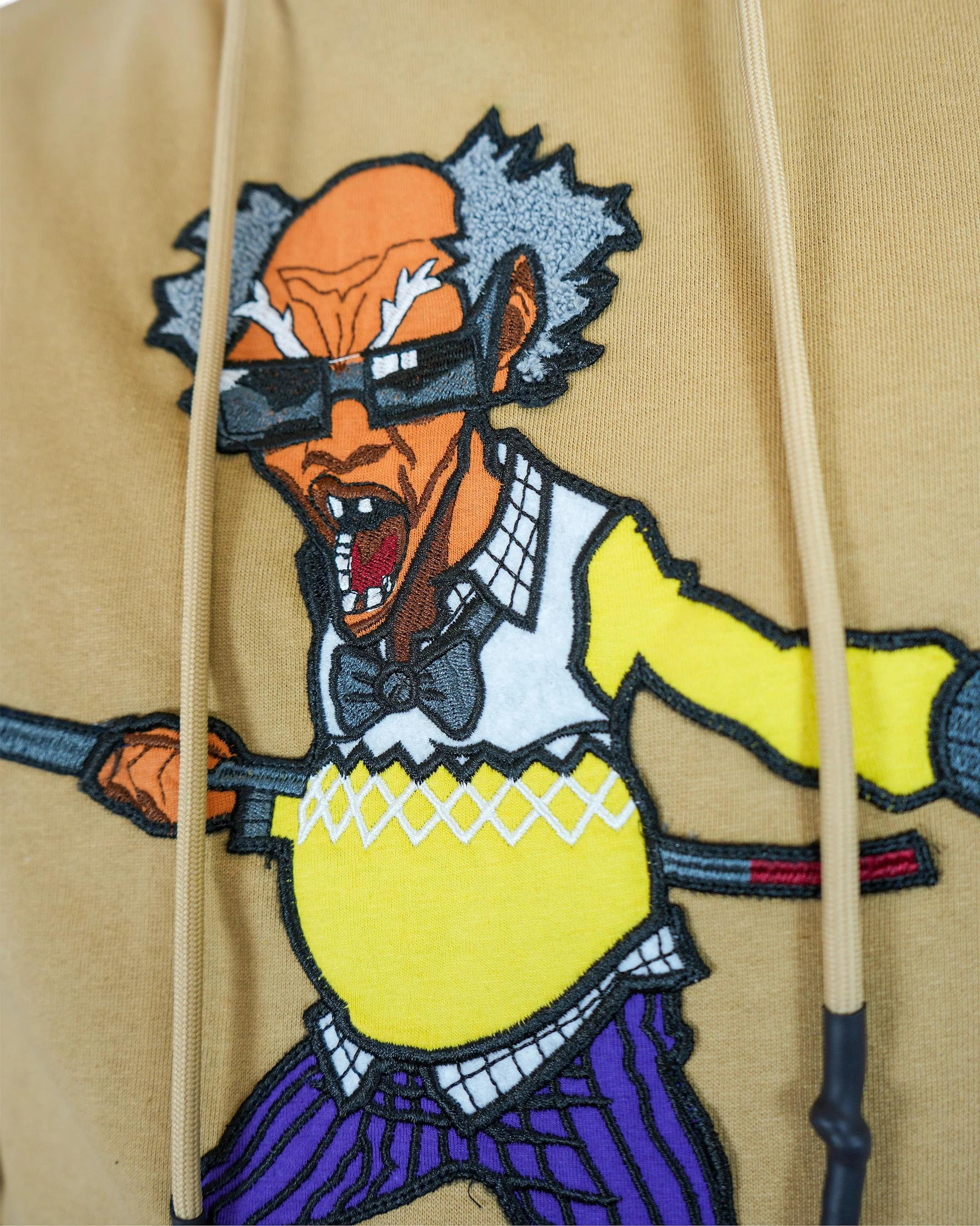 The Boondocks - Colonel Stinkmeaner Tan Knit Hoodie - Image 5