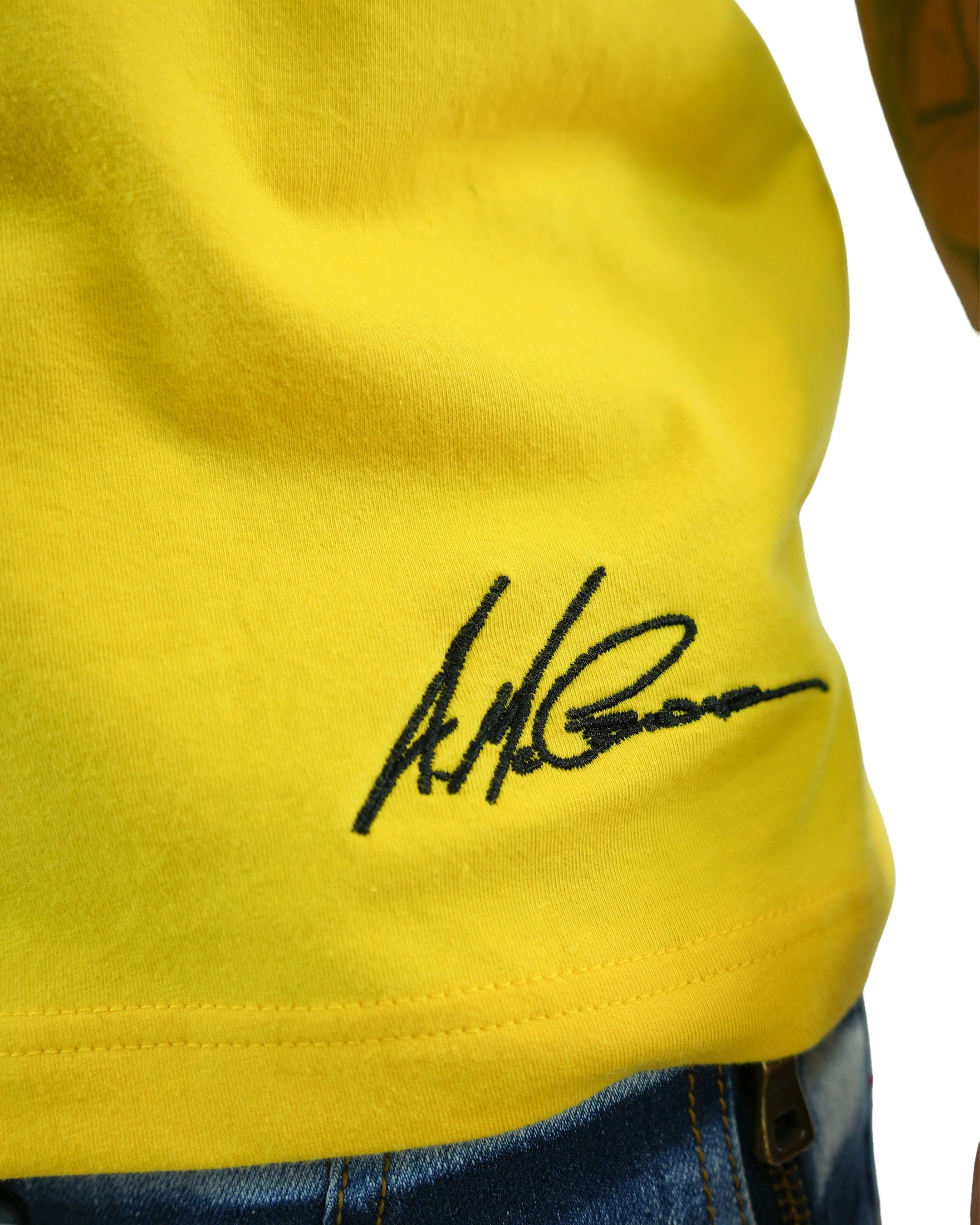 The Boondocks - Colonel Stinkmeaner Yellow Knit T-Shirt - Image 3