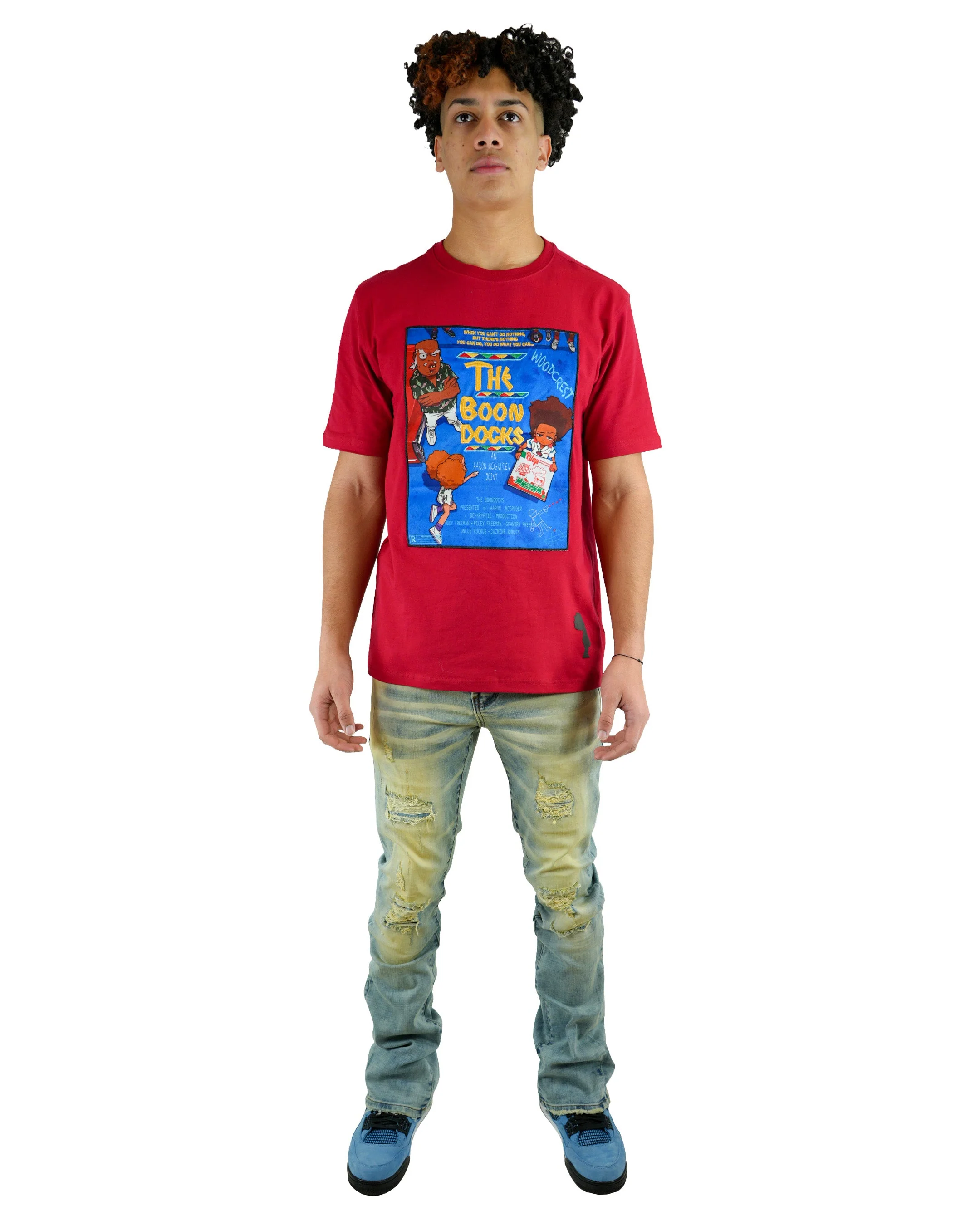 The Boondocks - Do The Right Thing Red T-Shirt - Image 3