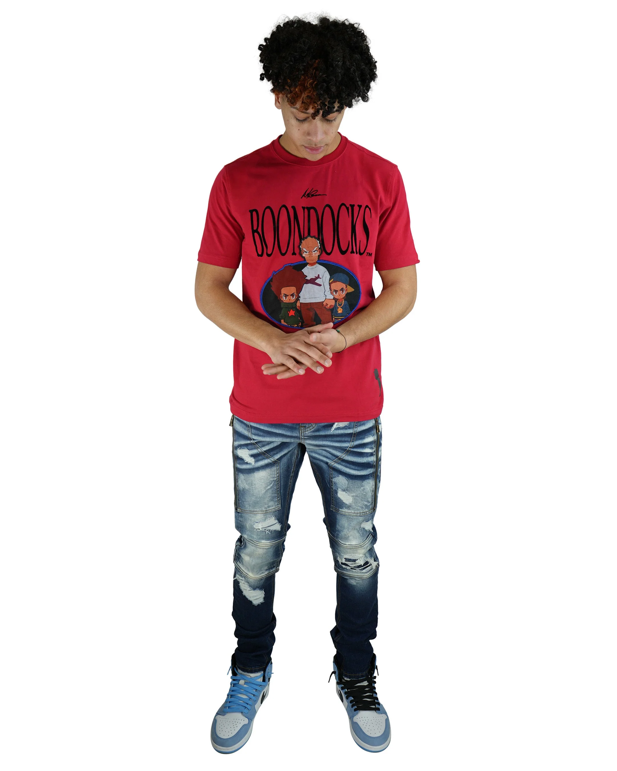 The Boondocks - Family Portrait Red T-Shirt - Image 3