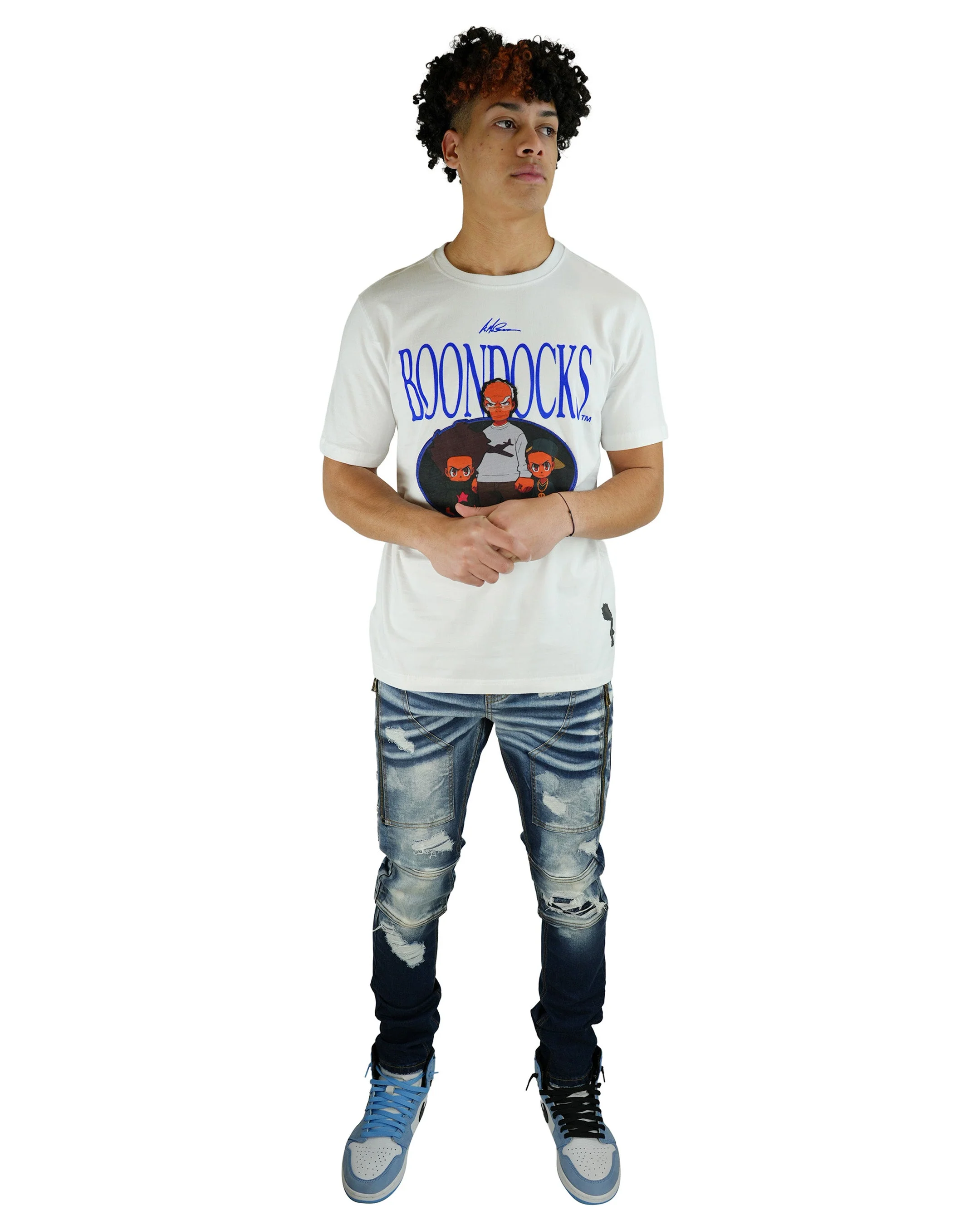 The Boondocks - Family Portrait White T-Shirt - Image 3