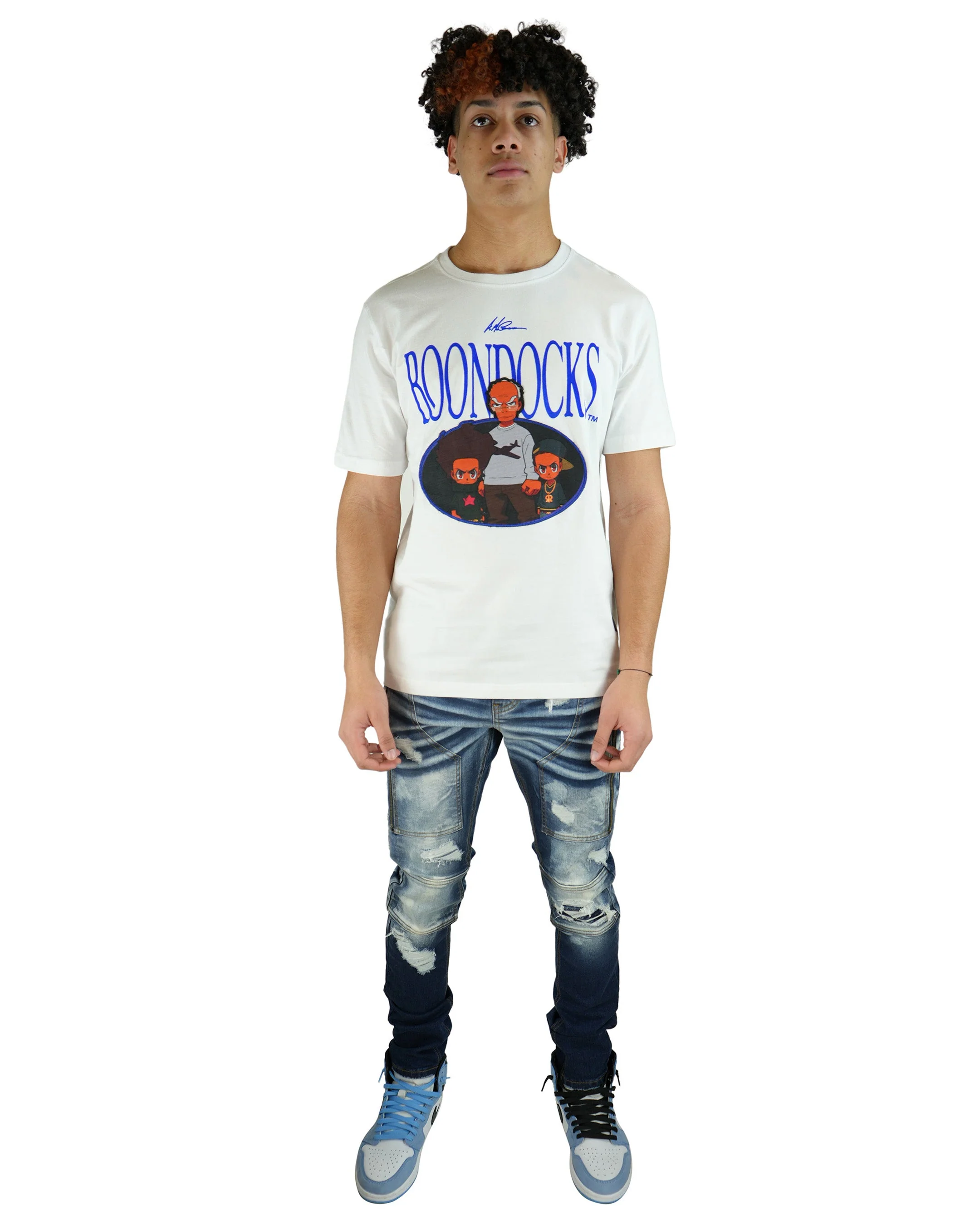 The Boondocks - Family Portrait White T-Shirt - Image 4