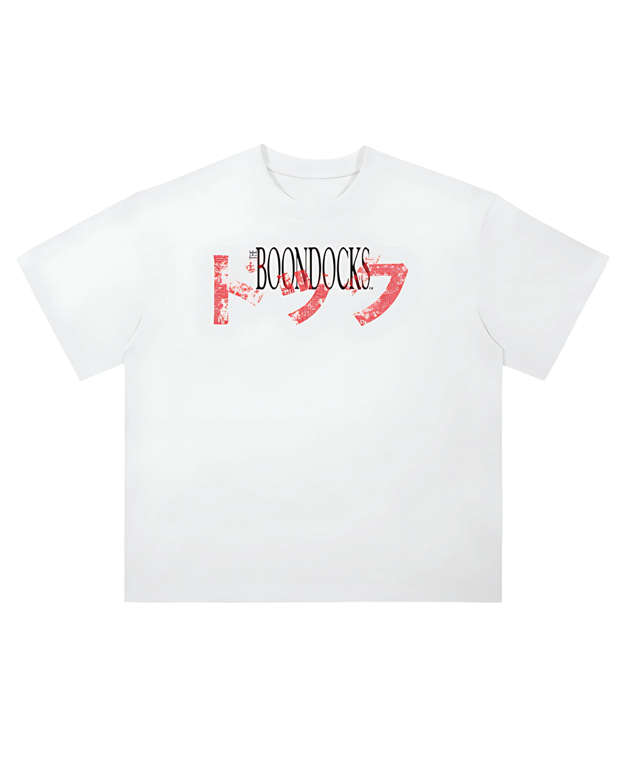 The Boondocks - Kill Huey Oversized Heavyweight White T-Shirt - Image 4