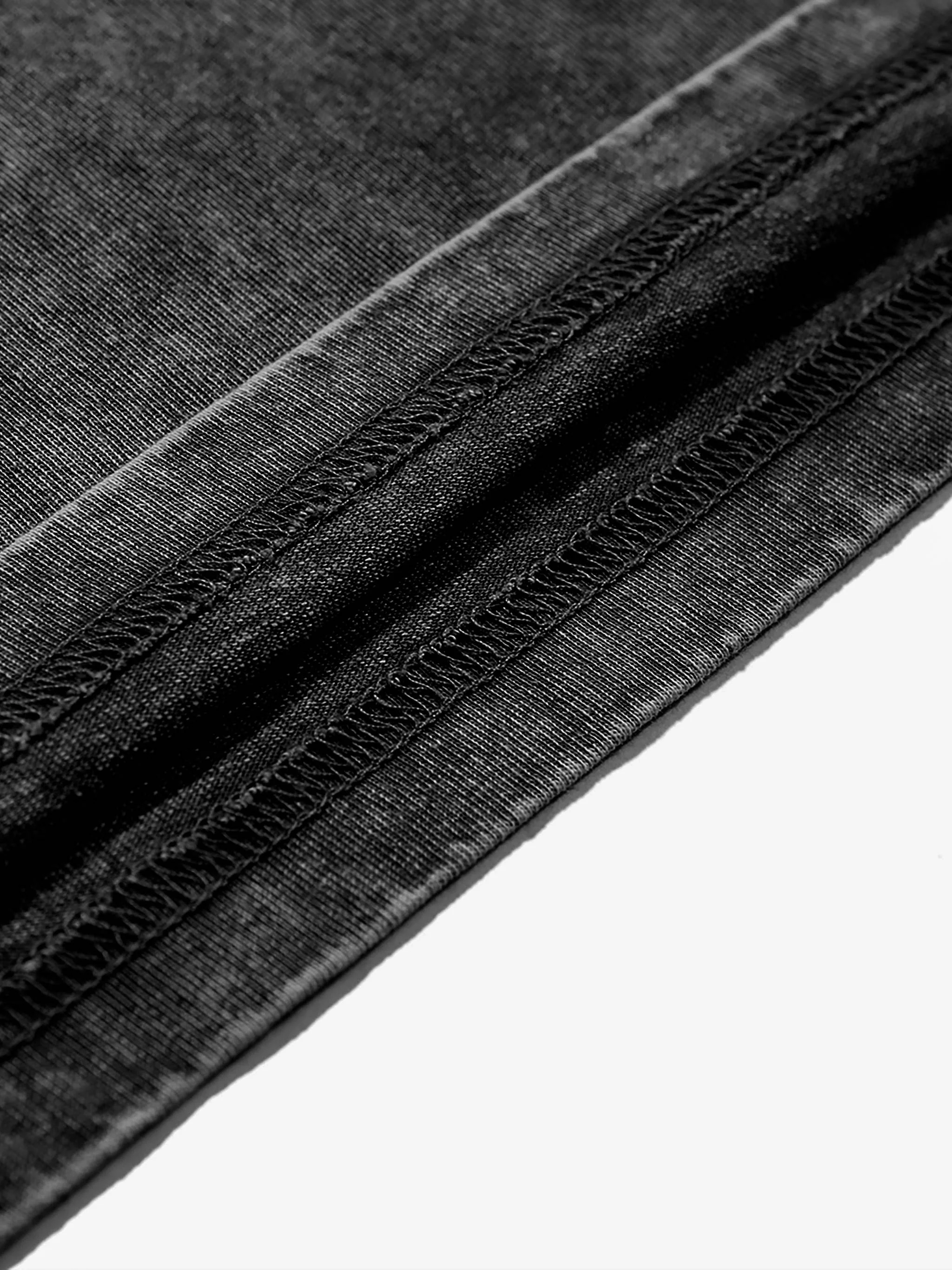 The Boondocks - Riley Khaled Acid Wash Oversize Black T-Shirt - Image 4