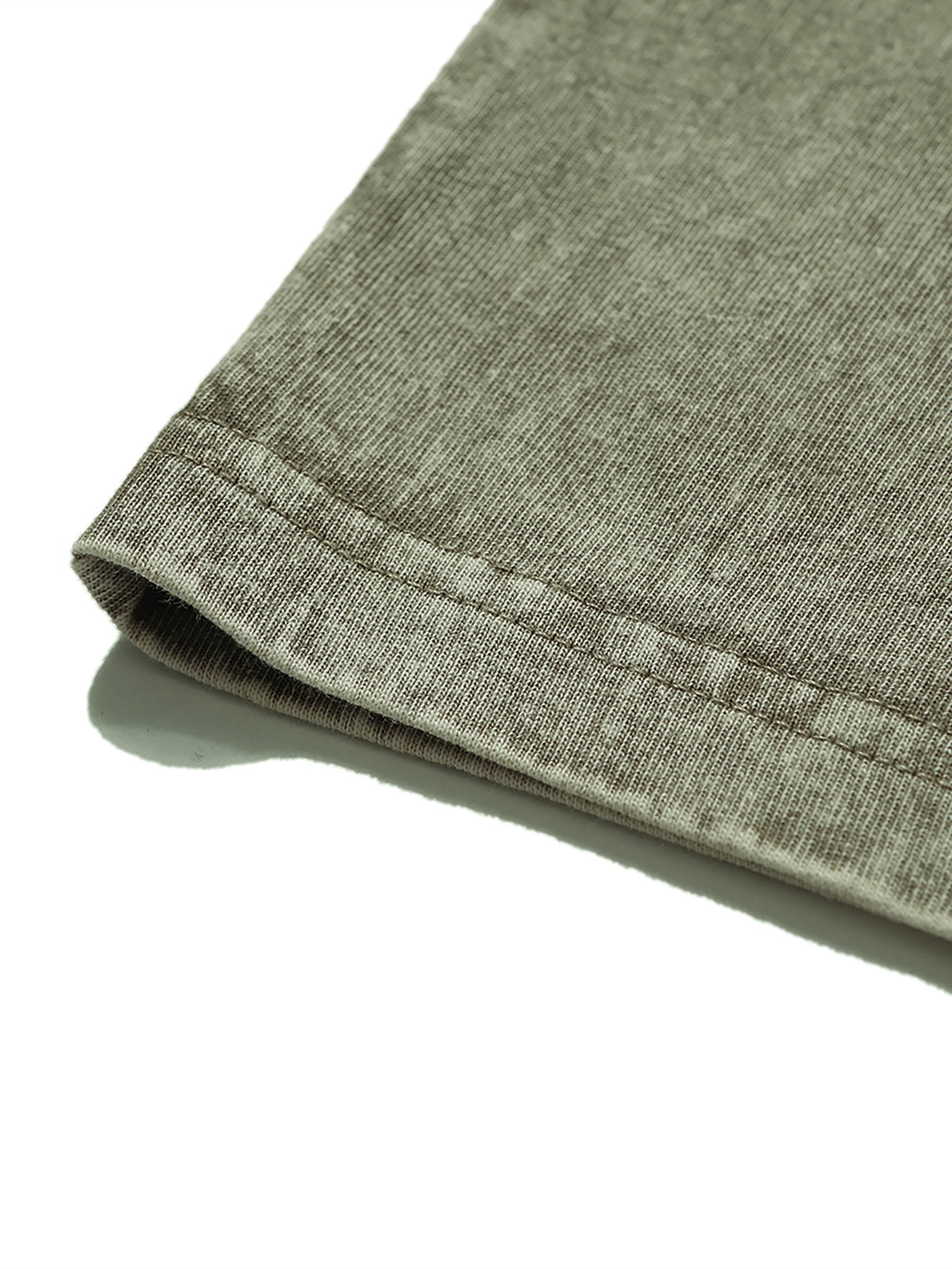 The Boondocks - Riley Khaled Acid Wash Oversize Olive T-Shirt - Image 6