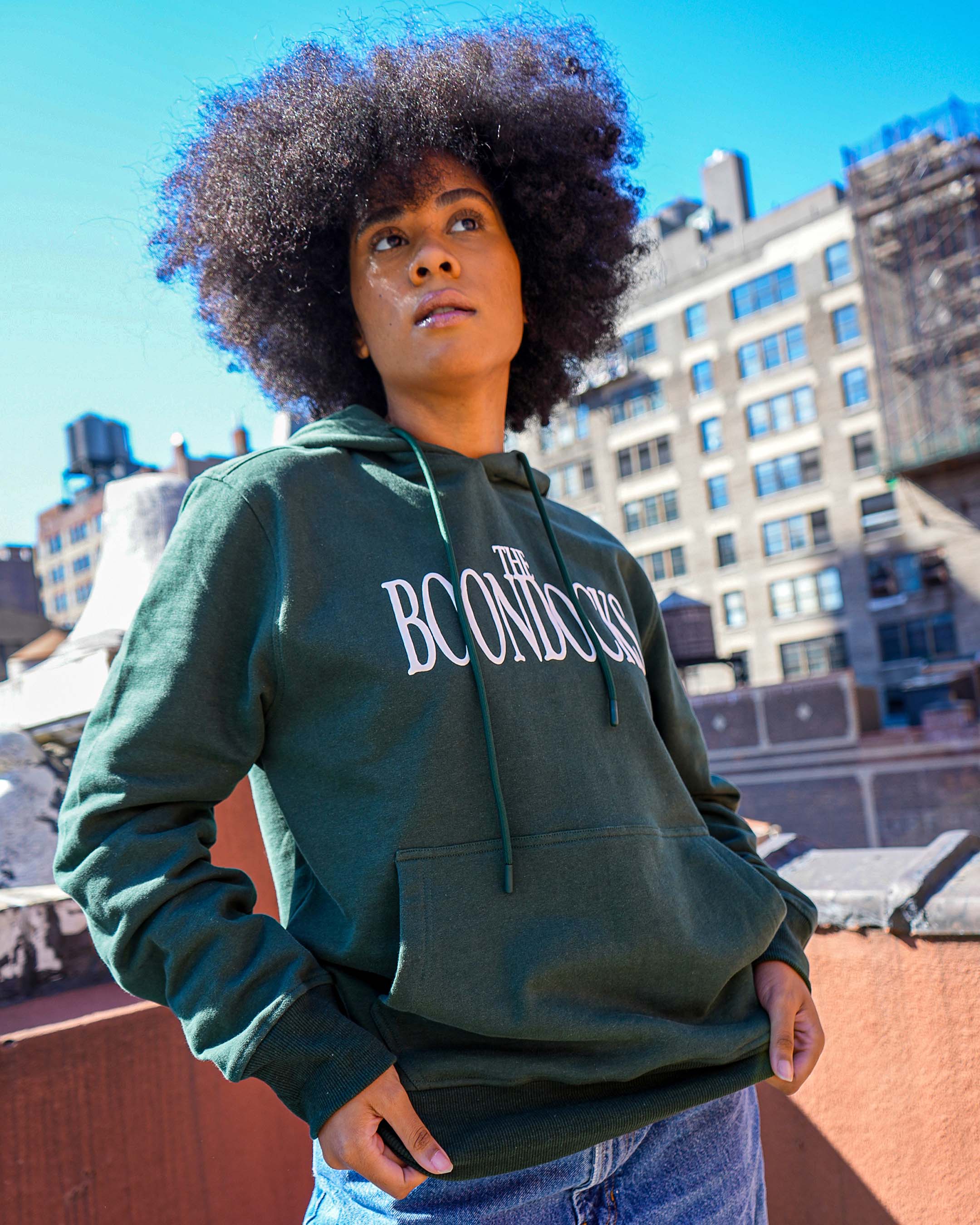 The Boondocks - Riley "WANTED" Forest Green Knit Hoodie - Image 7