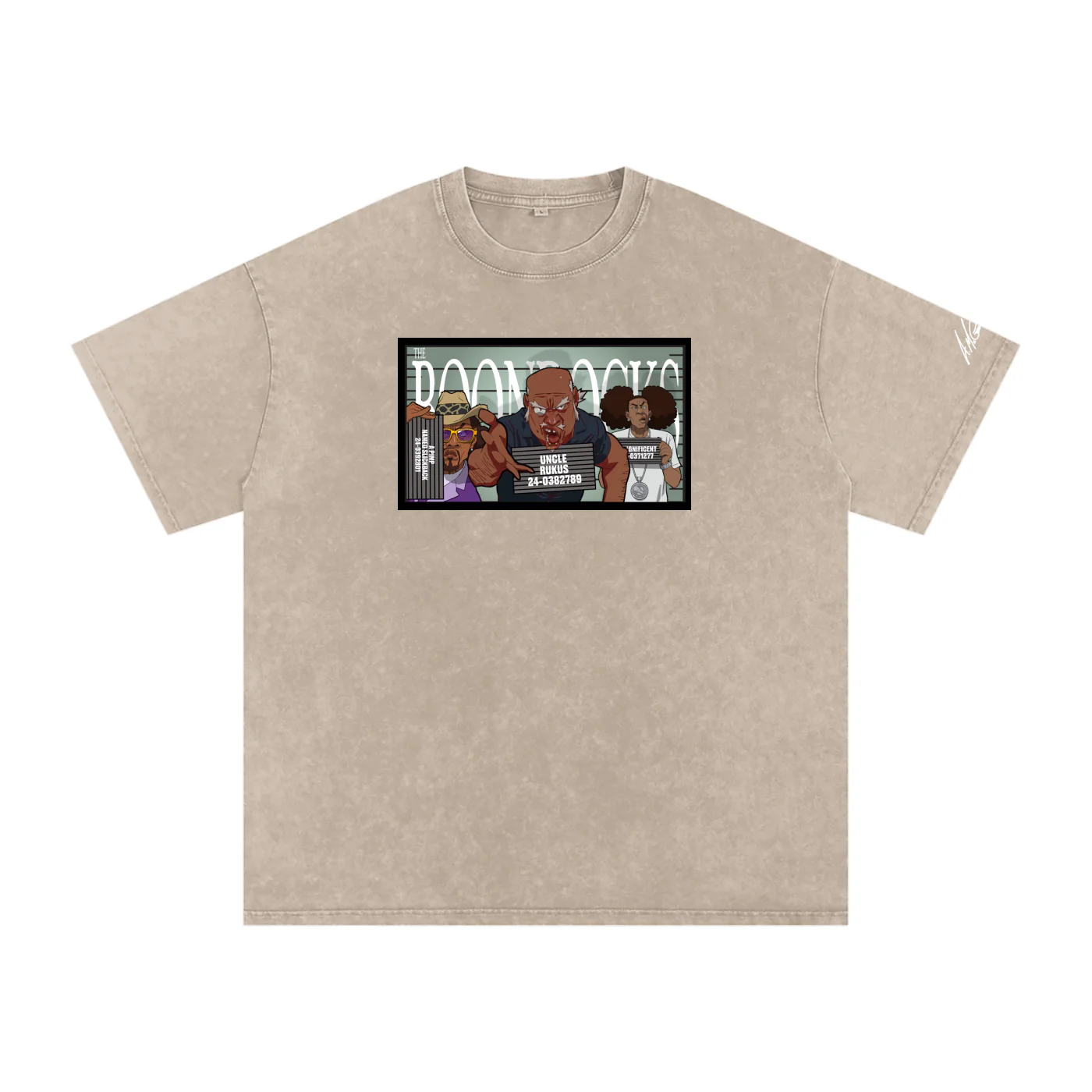 The Boondocks Villains Line Up Acid Tee - Image 4